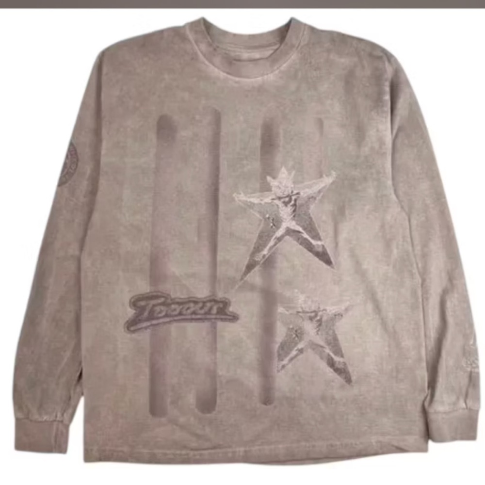 Cactus Jack by Travis Scott Long-Sleeve II Tee 'Taupe'